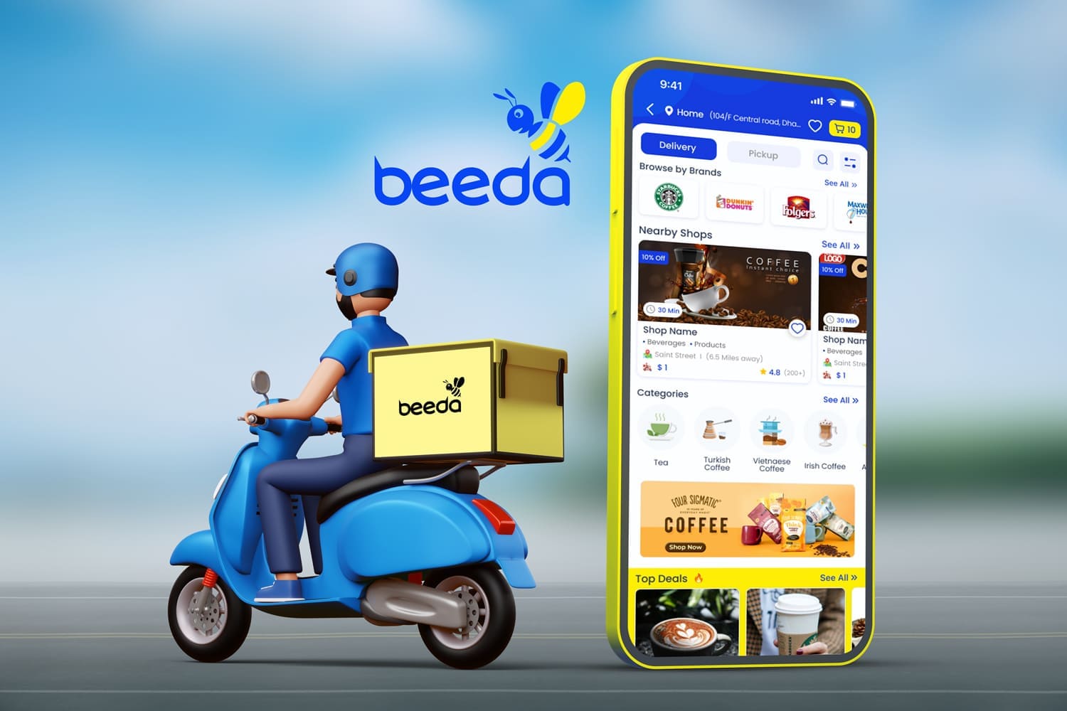 Beeda Coffee Fastest Delivery