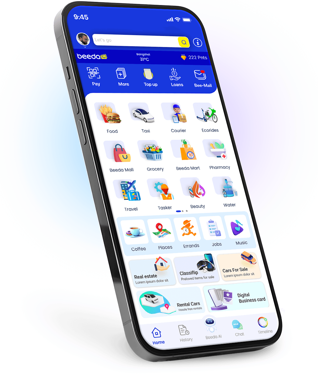 Beeda-Store UI