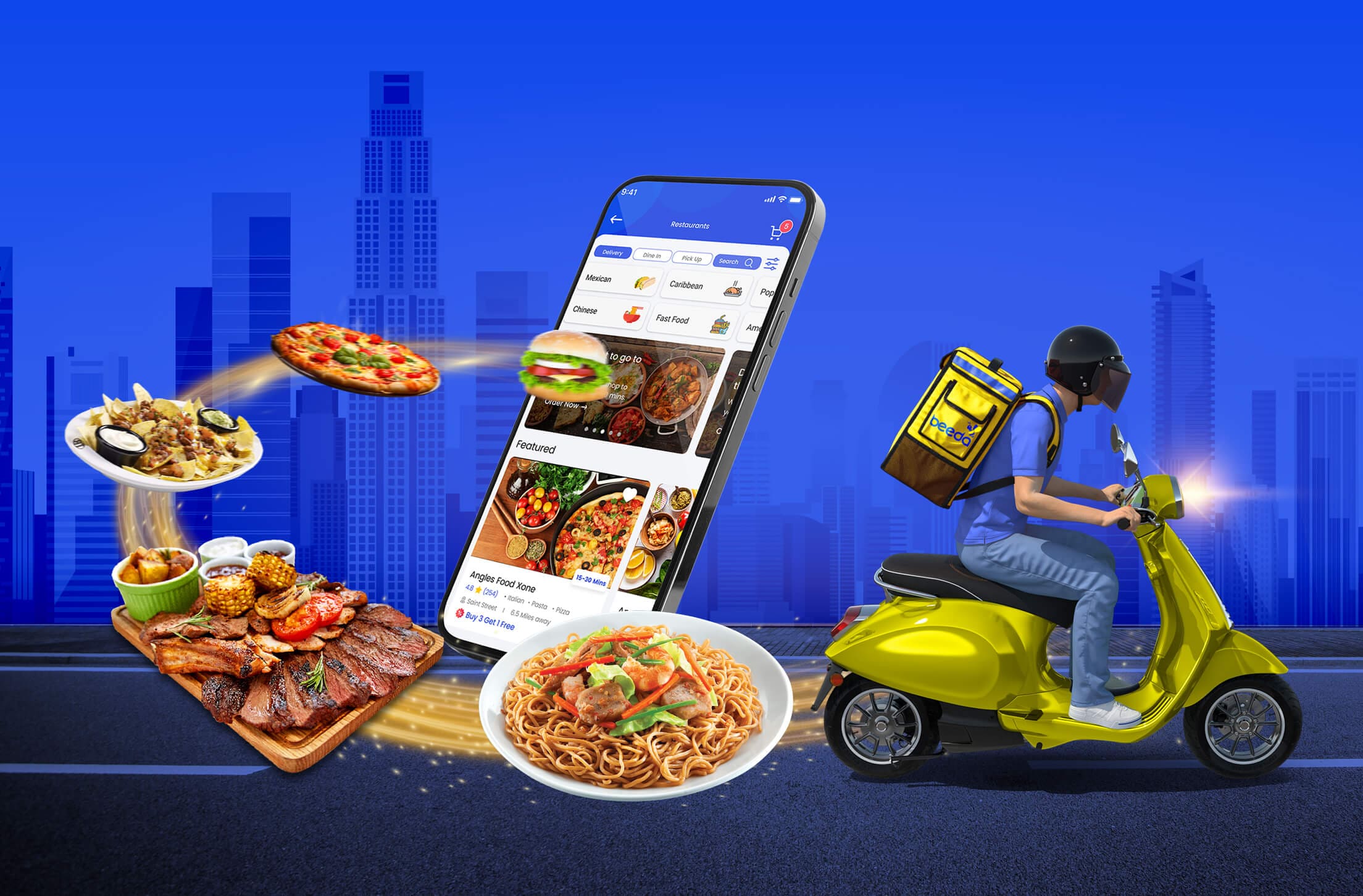 Beeda Food Delivery Service